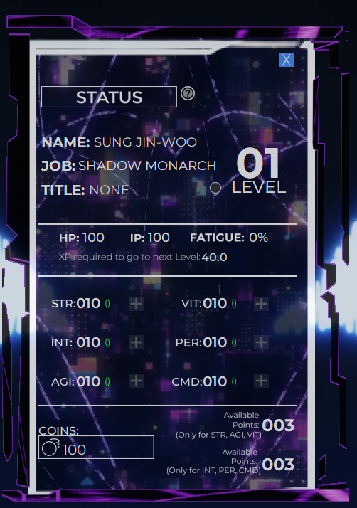 Status Window